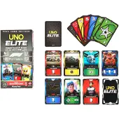 Mattel – UNO Elite F1 – Kaartspel – 112 kaarten – Holografisch
