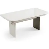 JVmoebel Eettafel, modern, beige, glanzend, keuken, eetkamer