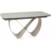 Furnlux Classic FURNLUX Eettafel Iris, beige, 160 cm / Hoofdkleur: Beige / Afmetingen: 160 x 76 x 95 cm