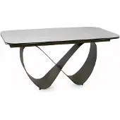 Furnlux Classic FURNLUX Eettafel Iris, beige, 160 cm / Hoofdkleur: Beige / Afmetingen: 160 x 76 x 95 cm