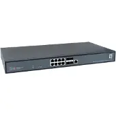 LevelOne Switch 8x10GE/4x10GSFP+ 19", Beheerde L3 switch - 10 Gbps