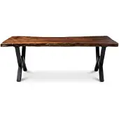 JVmoebel Tuintafel, houten eettafel, terras, buiten, modern, natuur, tuin, design