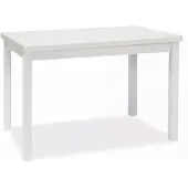 Furnlux Classic FURNLUX Eettafel Adam Weiss, 120 cm / Hoofdkleur: Wit / Afmetingen: 120 x 75 x 68 cm