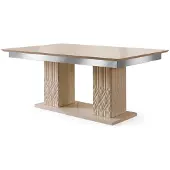 JVmoebel Eettafel, beige, moderne stijl, praktisch, functioneel, elegant, functioneel