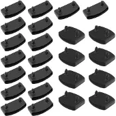 Dripio Lattenbodemhoezen, 24 stuks, 16 zijkanten + 8 middenstukken, 10x55 mm