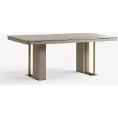 JVmoebel Eettafel, modern, beige, goud, luxe design, keukentafel, houten tafel