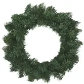 vidaXL - Kerstkrans - Groen - Ø - 30 - cm - PVC