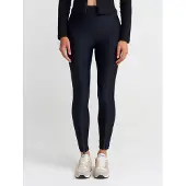 Dilvin High-Waisted Skinny Leggings met Ritsdetails