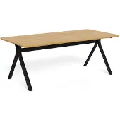 Ebuy24 Eettafel Bristol Wild Eiken 200cm - Living