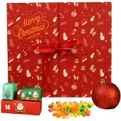 Merkloos Opvouwbare Kerst Countdown Kalender Dozen