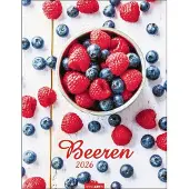 Merkloos Wandkalender 2026 - Kleurrijke foodkalender met superfoods