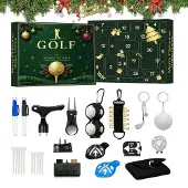 Merkloos Kerst Countdown Kalender voor Golfers