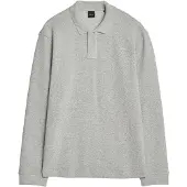 BOSS Petempestolong Polo Grijs
