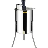 OEM Honingcentrifuge, elektrisch aangedreven, roestvrijstalen constructie./h3Lichtgrijs
