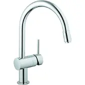 GROHE enkele hendel kraan zinken Minta ND verchroomd