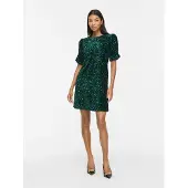 Vila Vibelieve Pailletten Korte Jurk 38 EU dames