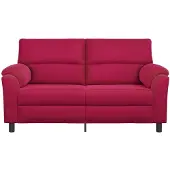 vidaXL Bank Wijnrood 174 x 85 x 93 cm fluweel