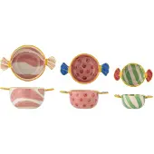 Bloomingville Caramella schalen 3-delig Roze