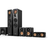 Teufel ULTIMA 40 Surround "5.1-Set" Home cinema Zwart
