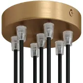 Creative Cables Krm576fots Metalen Cilindrische Lamp Plafondrozet Kit
