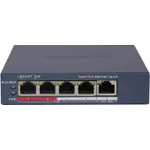 Hikvision DS-3E1105P-EI, 5 poorts Smart switch met 4x PoE, 100 Mb