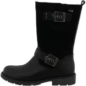 Lurchi Kinderschuhe Mädchen Schaftstiefel Schwarz Freizeit