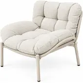 AVH-Collectie Savoy lounge tuinstoel latte