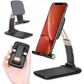 Pixel Verstelbare Telefoon & Tablet Standaard 5.5-10 inch - Opvouwbaar & Draagbaar
