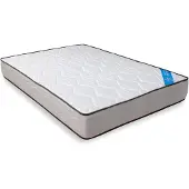 OEM Matras Stockholm, 190x135x21 cm, wit/grijs