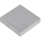 Dripio Werkbankblok, vierkant, 5x5x1 cm, ijzeren aambeeld voor sieradenproductie