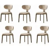 AEA Stoelen: Beige, minimalistisch, harmonieus, moderne stijl, elegant, comfortabel
