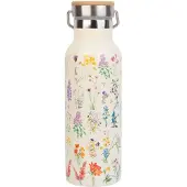 Erik Editores Wild Flowers Metal Bottle With Handle Veelkleurig