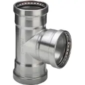 Viega Sanpress Inox XL-T-stuk SC pers 76.1x28x76.1mm