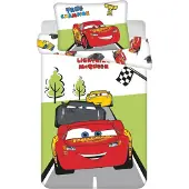 Jerry Fabrics Cars peuterdekbedovertrek Champion - 100 x 135 cm - Katoen