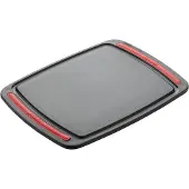 Brund Easy Cut Snijplank 26x20x0.8 cm Zwart/Rood