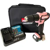 Makita HP333DSAP1 roze accu-schroefboormachine met slagfunctie