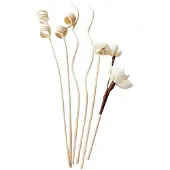 Dripio 6 rieten diffuserstokjes, geurstrips, kamerparfum, set van 6