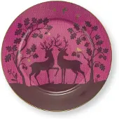 Pip studio Deerest Darling Gebaksbord Roze 17 cm Porselein