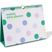 HEMA Bureau weekplanner met spiraal en standaard 21x28