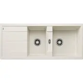 BLANCO Silgranit spoelbak, 1160x500 mm, zacht wit