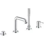 Dripio Badrandcombinatie, 4-gats, chroom, 1 stuk, artikelnummer 19578001