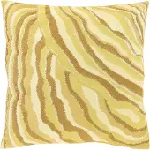 Unique living - Sierkussen Ezra 45x45cm - Glowy Yellow