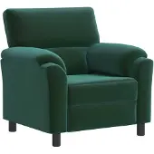 vidaXL Bank Donkergroen 94 x 85 x 93 cm fluweel