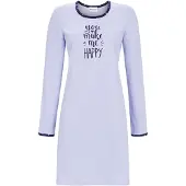Ringella – Happy – Nachtkleed – 4511088 – Ciel Blauw – Maat L