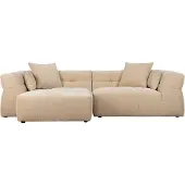 Dutchbone Bank Hodge Sofa With Chaise Longue Left Beige
