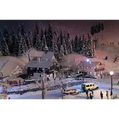 OEM H0 Adventskalender, figuren, schaal H0, kunststof, 1 stuk