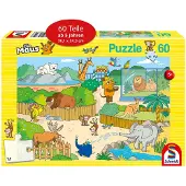 Schmidt Die muis: in de dierentuin, puzzel