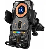 Atlantic elektrische-telefoonhouders auto 15W draadloze oplader-gsm houder auto-autolader-dashbord