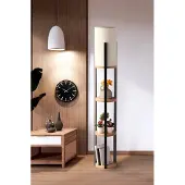 Opviq Lamp met 3 ronde planken h135 cm circle