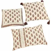Loberon Kussenhoes set van 3 Arsalan